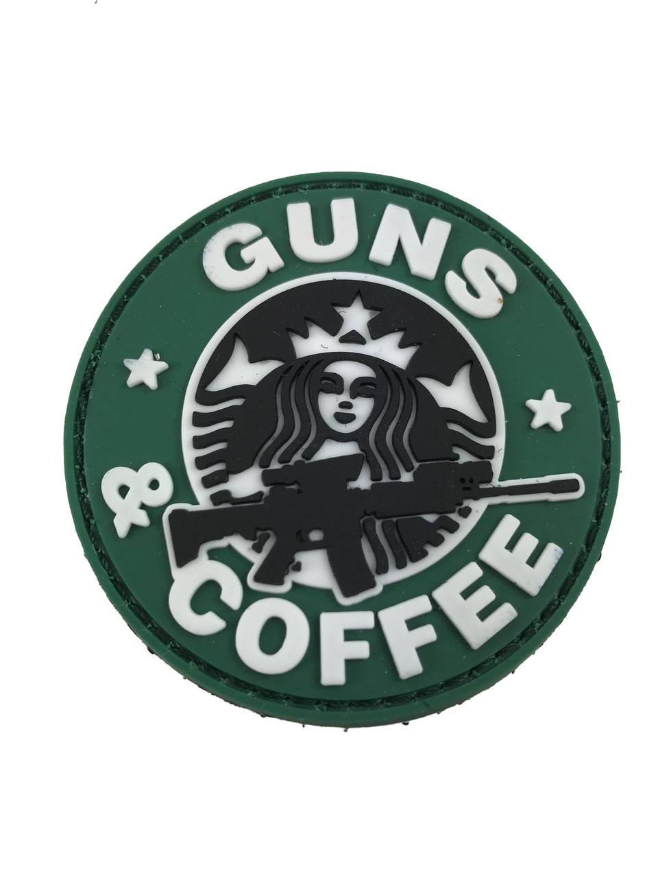 Tuff Guns and Coffee 2.5" PVC Patch P-GNC-2.5