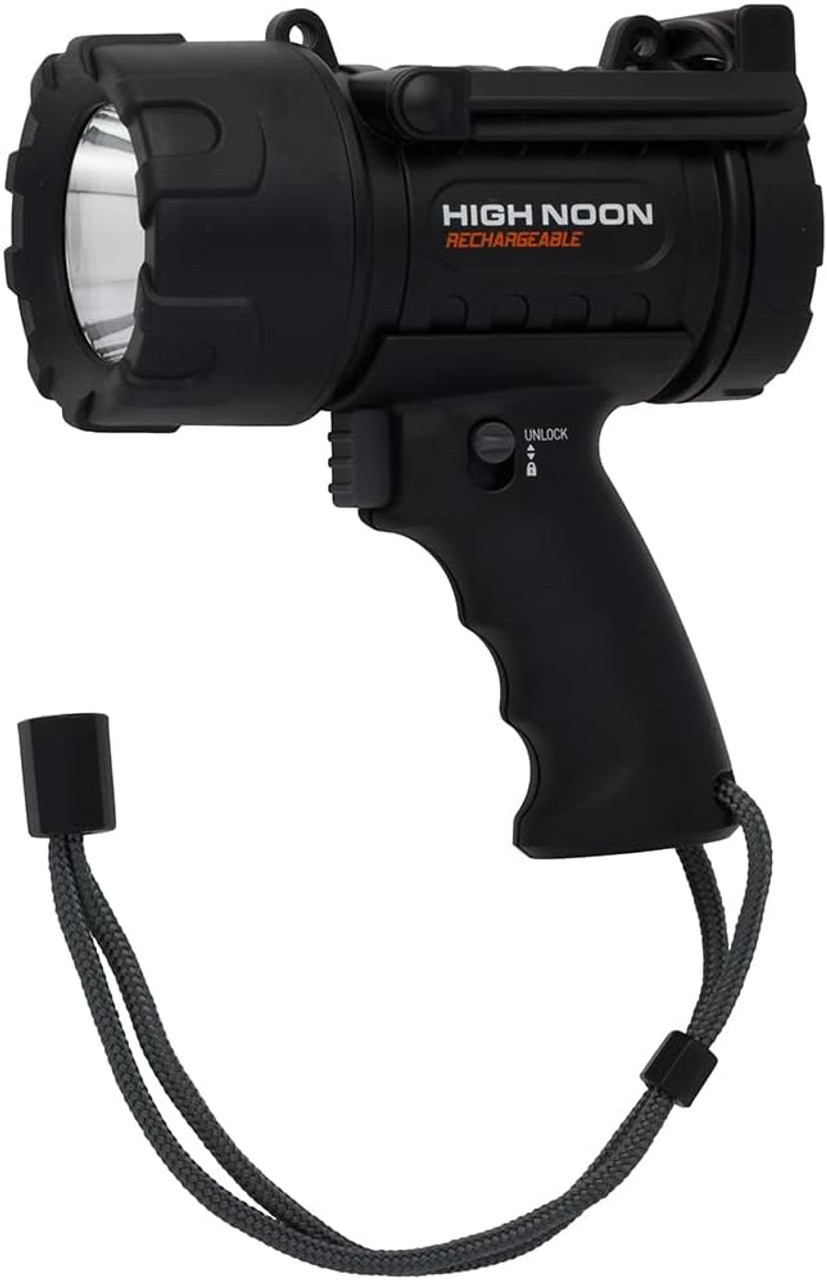 Browning High Noon Rechargeable 915L LED Spotlight, Black - 3717765
