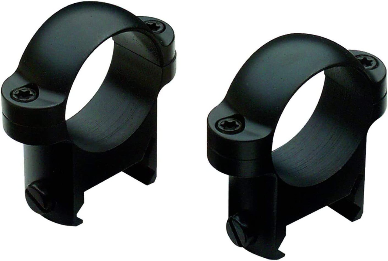 Burris 1 Inch Scope Zee Rings, Low Height, Matte Black Finish, 420083