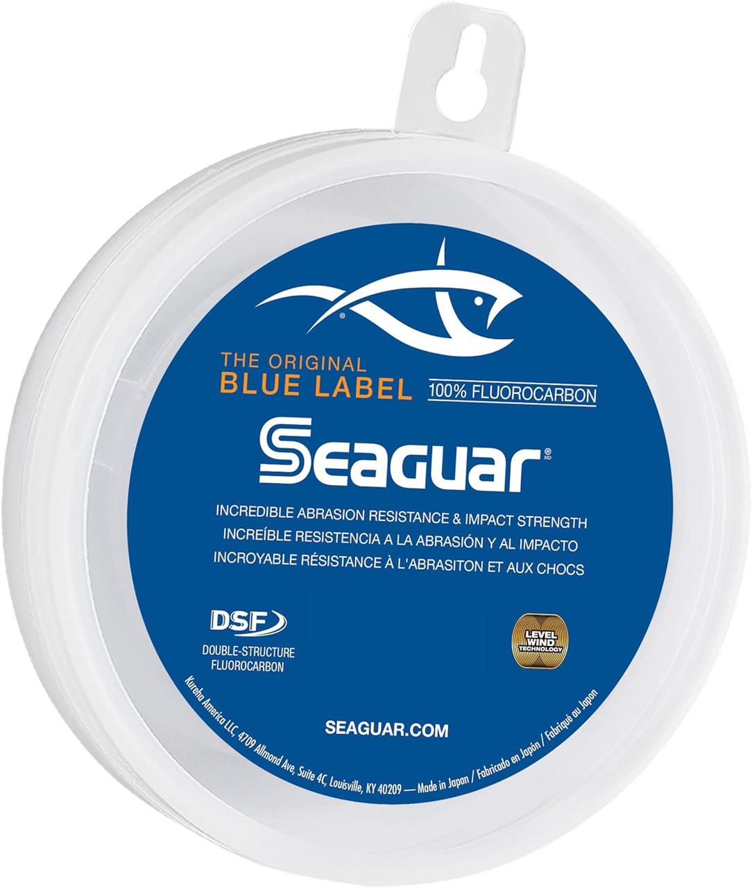 Seaguar Blue Label 100% Fluorocarbon 100yd/91.4m Fishing Line 30-Pound