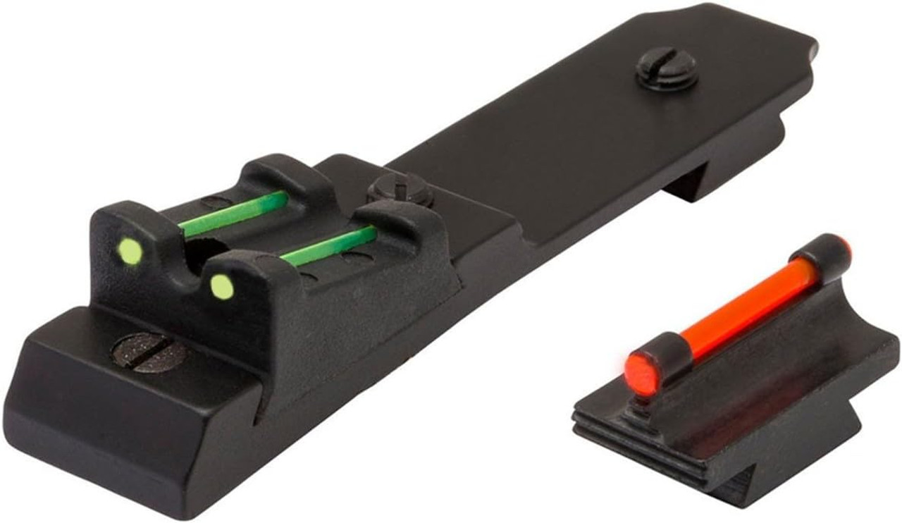 Truglo Replacement 3-Dot Red Front & Green Rear Fiber-Optic Sight Set