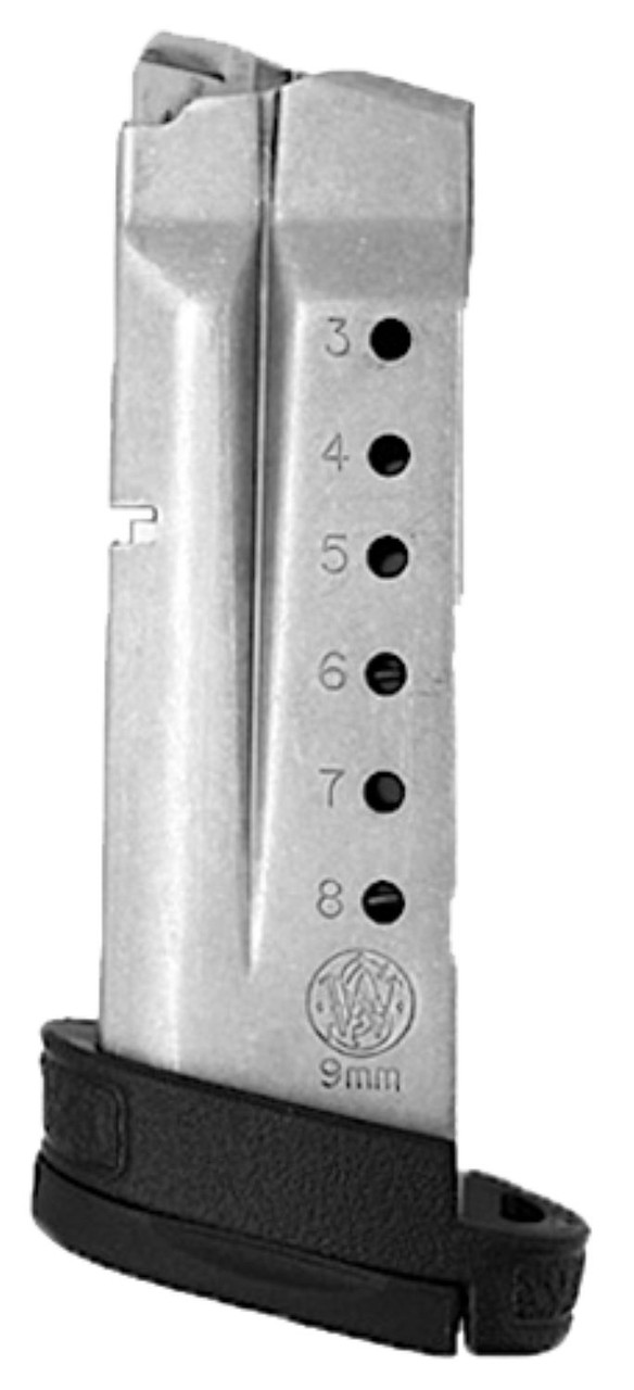 Smith & Wesson S&W Shield 9mm 8 Round Extended Magazine Mag 19936