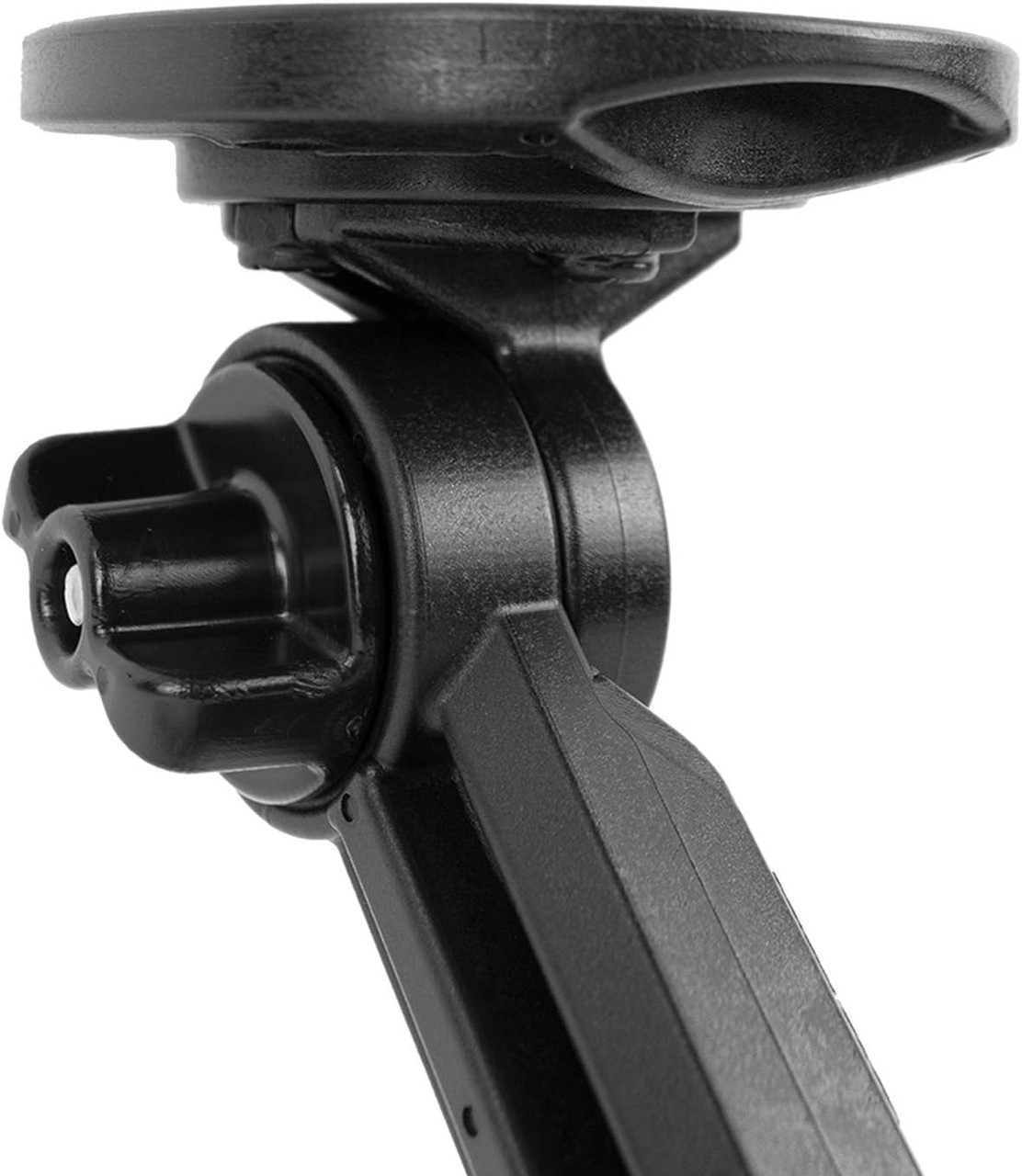 YakAttack Round Base Fish Finder Mount, Black - FFP-1005