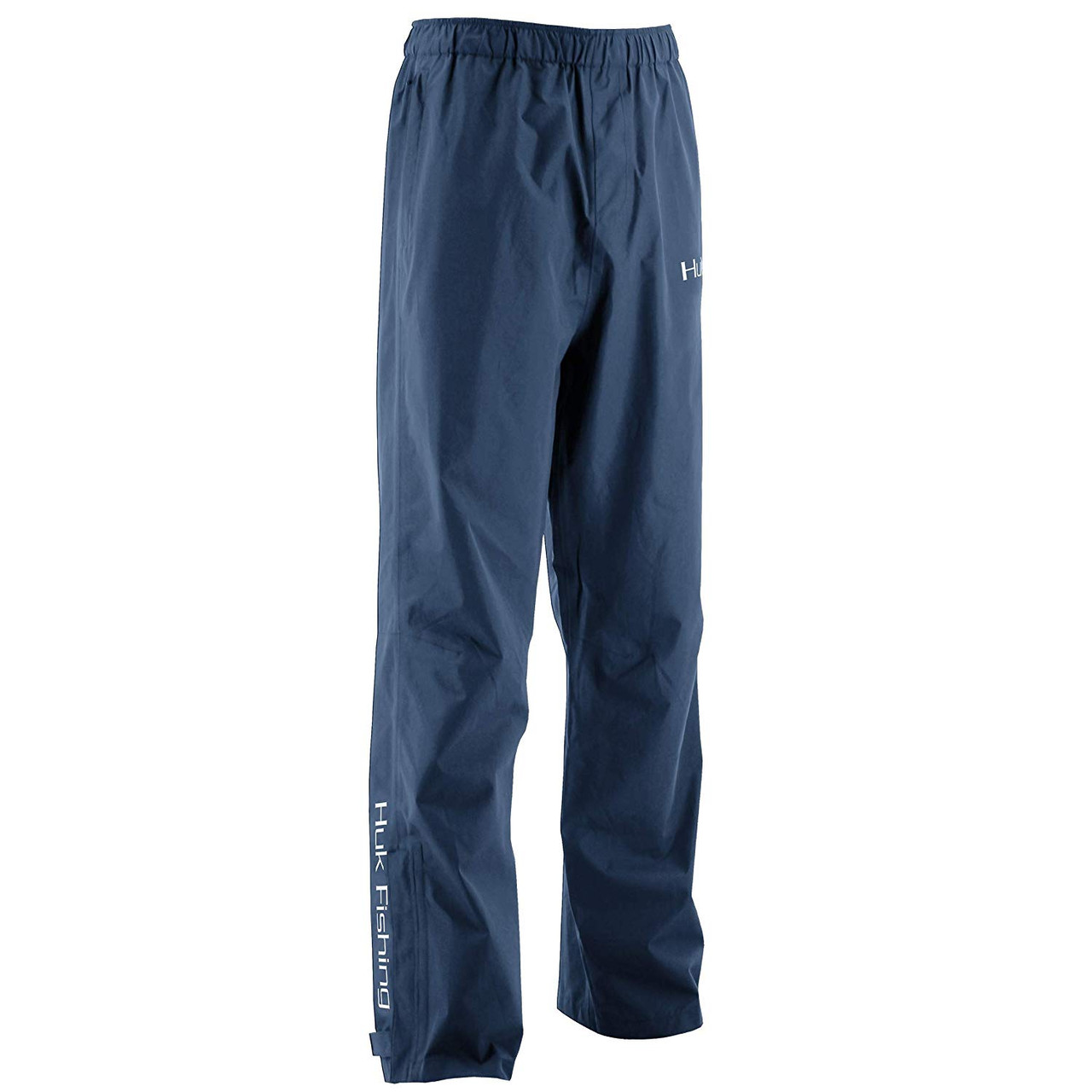Huk CYA Packable Rain Pants, Navy Blue, Large - H4000016-410-L