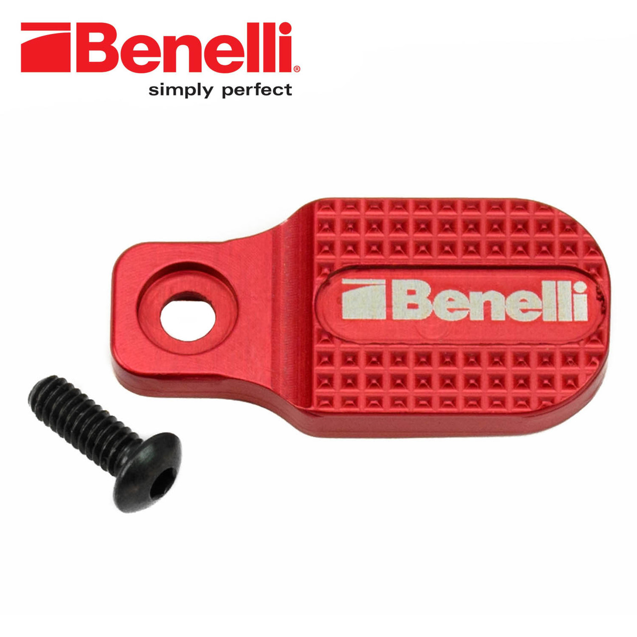 Benelli Super Sport Performance Extended Bolt Release Button - Red - 61370