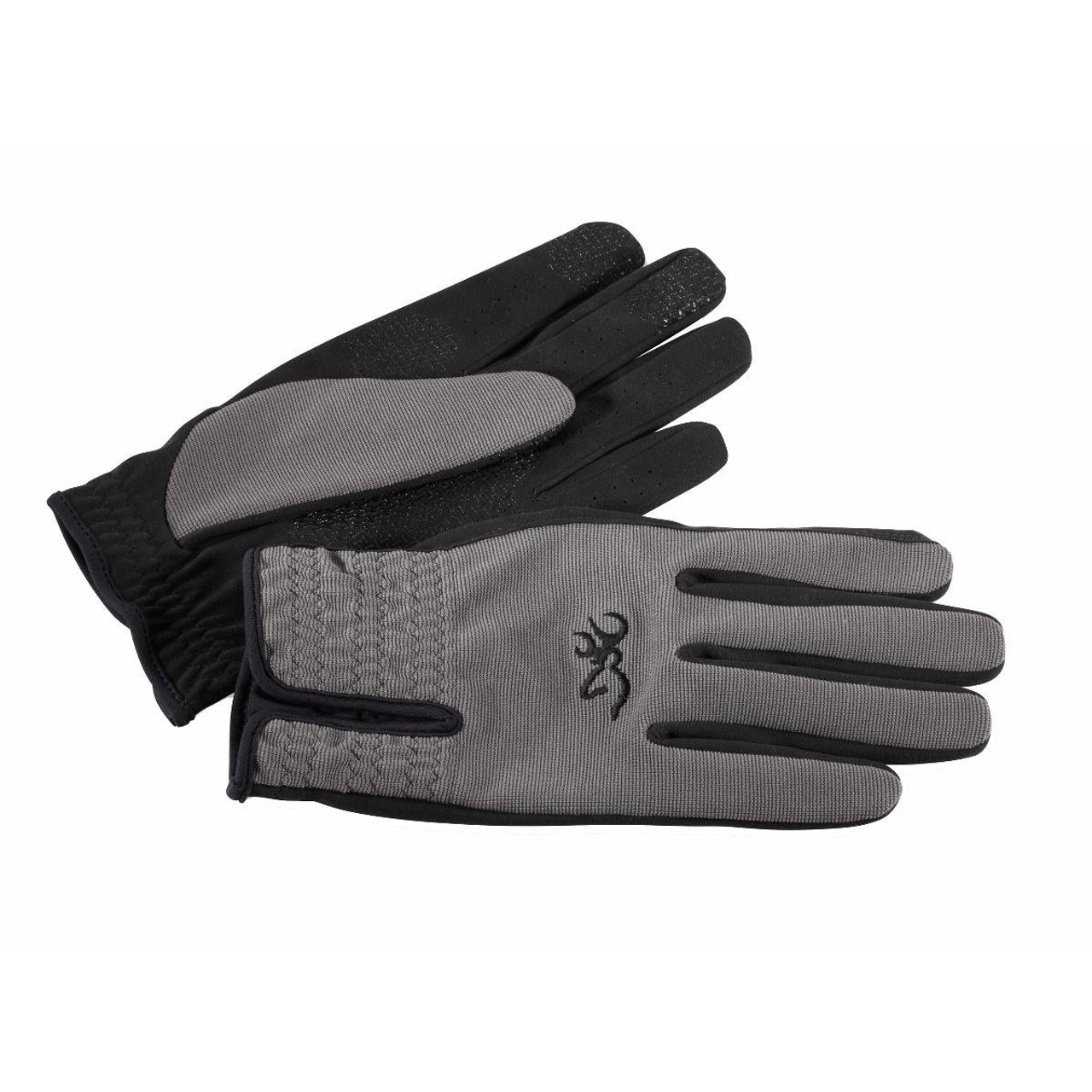 Browning Trapper Creek Shooting Gloves, Charcoal, 2XL - 3070137905