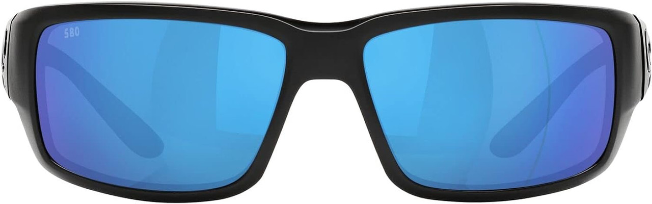 Costa Del Mar Fantail Sunglasses, Blackout / Blue Mirror 580 Glass Lens