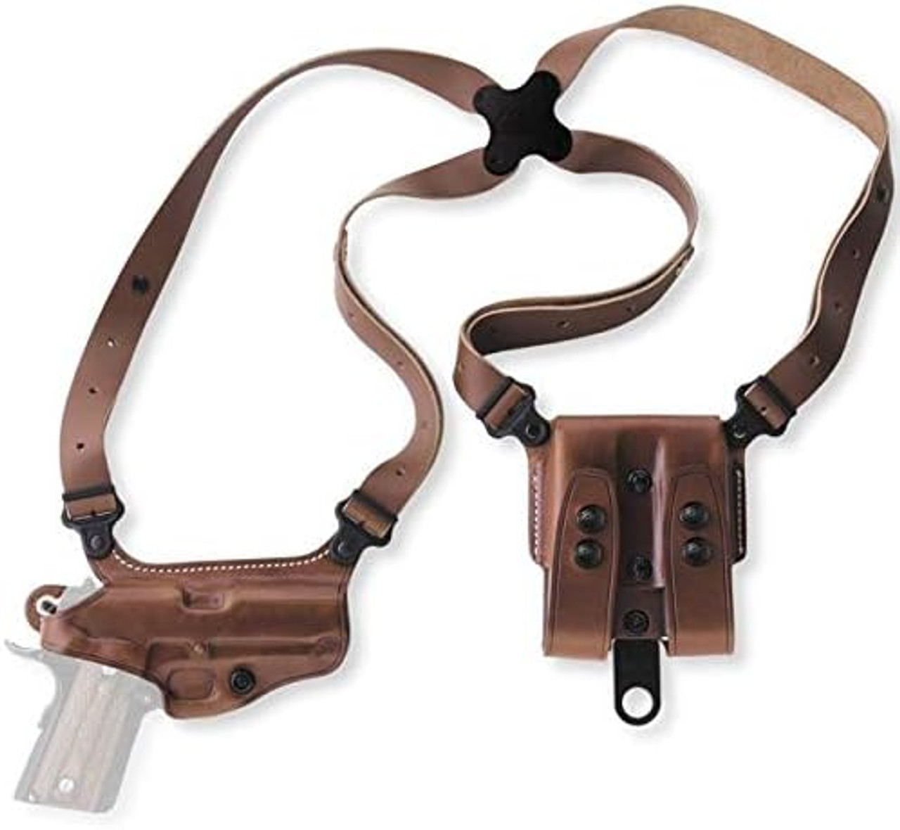 Galco Classic Shoulder Holster, Tan, LH Colt 5" 1911 - MC213