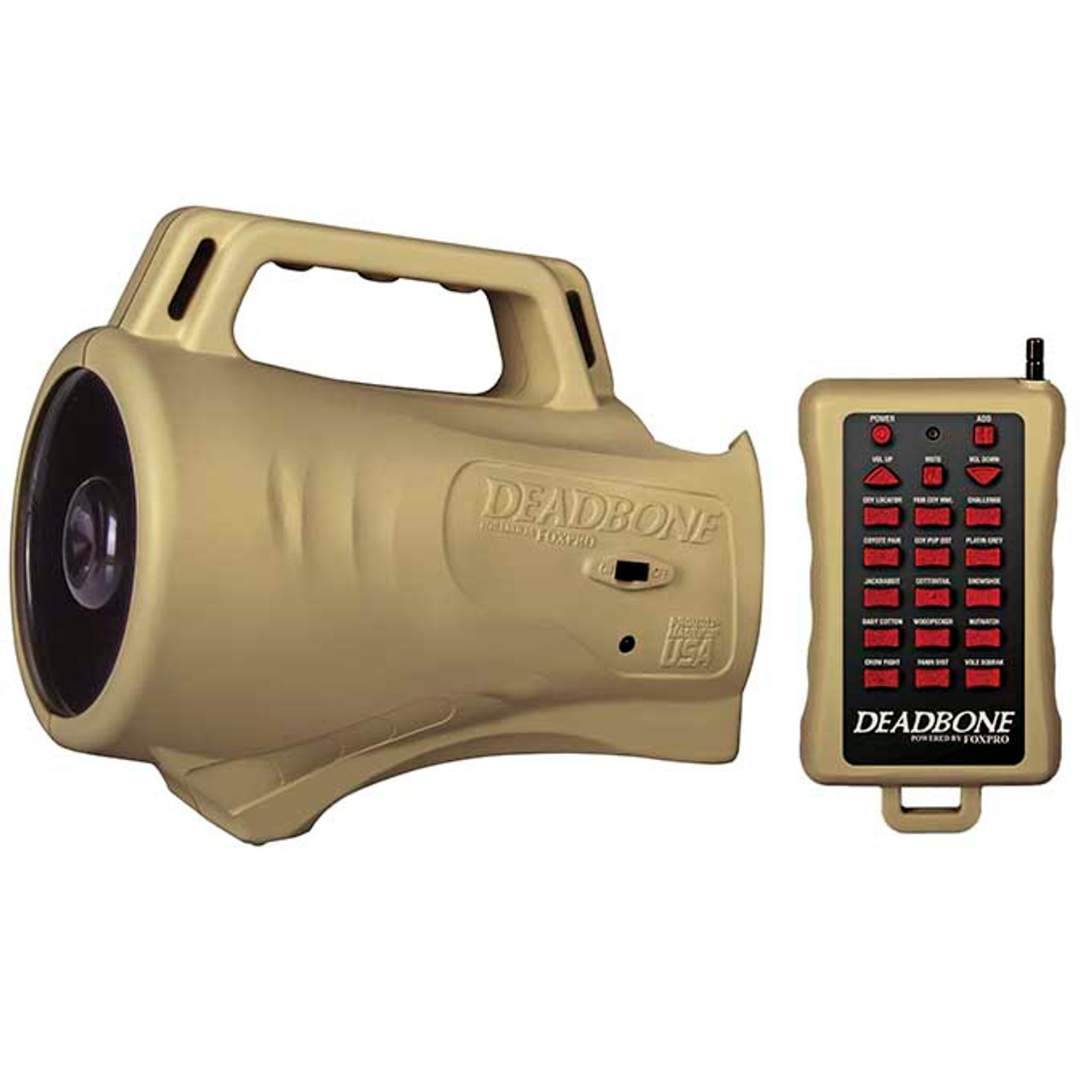 FoxPro Deadbone Electronic Predator Game Call with Remote