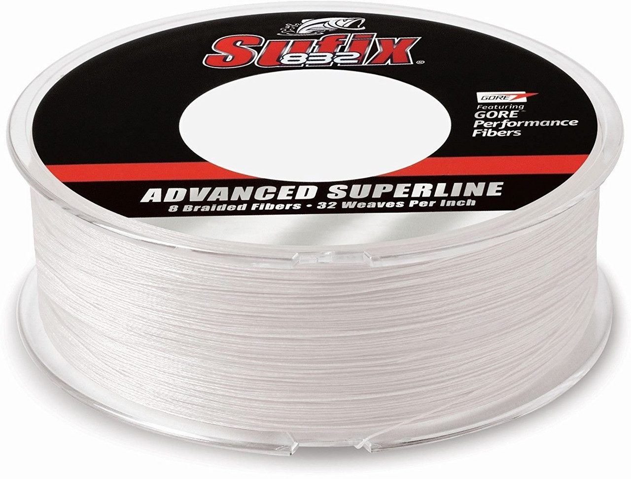 Sufix 832 Advanced Superline 65 Lb, 600 Yards, Ghost White - 660-265GH