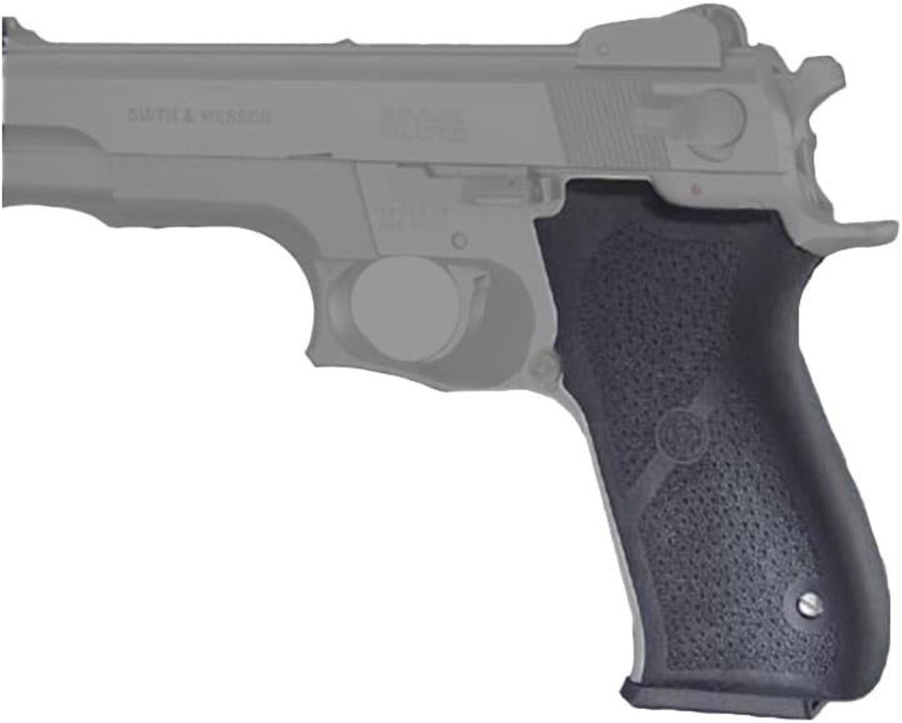 Hogue Smith & Wesson 4506 & 1006 Series w/ Slide Safety Rubber Grips 06010