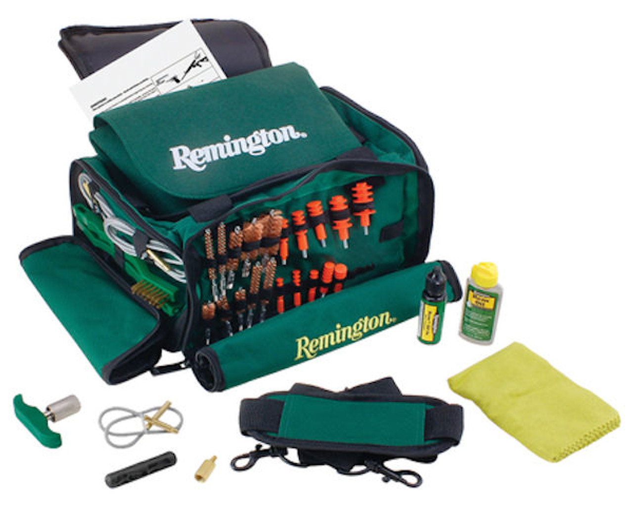 Remington Squeeg-E Universal Gun Cleaning System Range Bag Kit 12X8.5X6