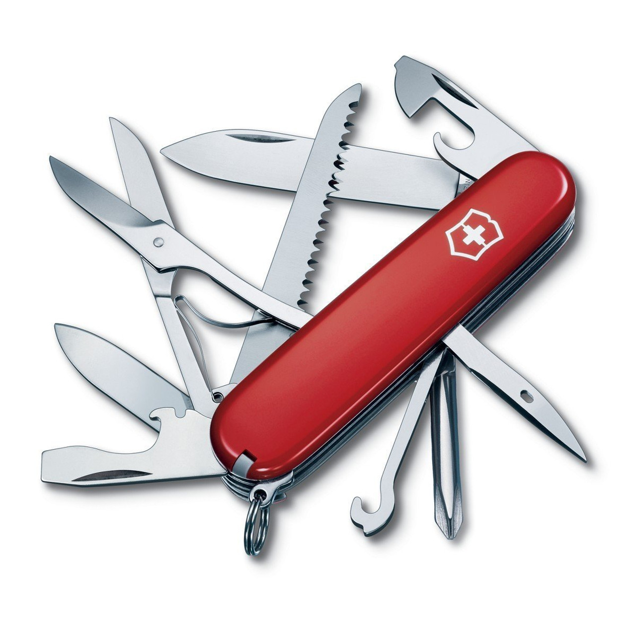 Victorinox Swiss Army Knife Fieldmaster Pocket Knife, Red - 53931