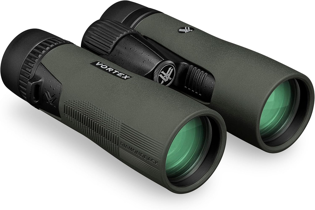 Vortex Optics Diamondback HD 8x42 Binoculars, Green - DB-214 Vortex Optics Diamondback HD 8x42 Binoculars, Green - DB-214