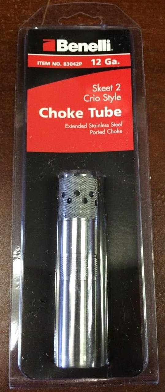 Benelli 12 Ga Skeet 2 Crio Extended Stainless Steel Ported Choke Tube