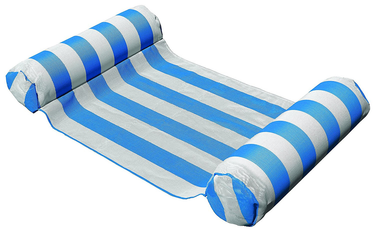 Kwik Tek Airhead Designer Series Floating Hammock 52"x26" Blue AHDS-016