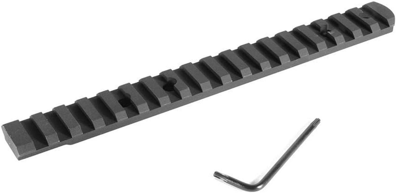 EGW HD Tikka T3 Picatinny Rail Scope Mount 0 MOA, Black - 80500