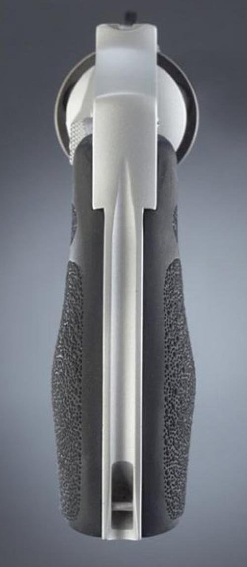 Hogue Bantam Style Rubber Grip for S&W J Frame Round Butt, Black - 61000