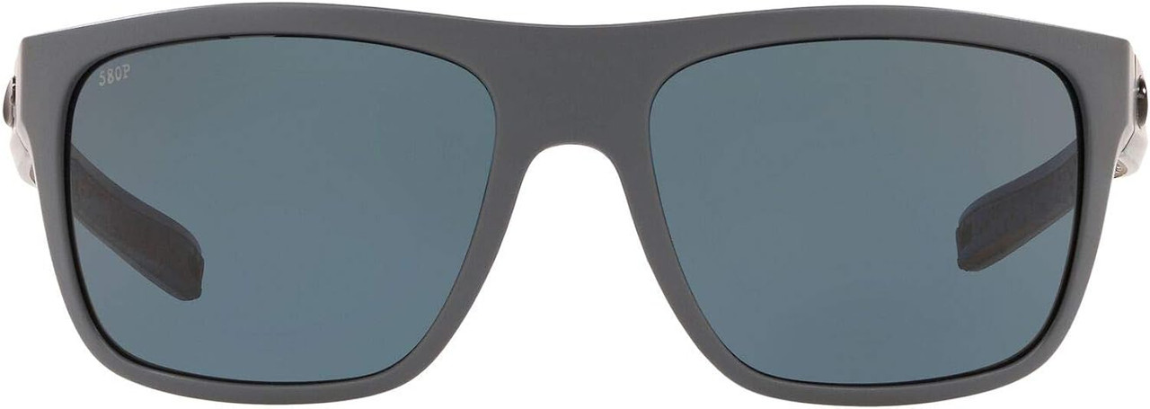 Costa Del Mar Broadbill Sunglasses Gray Gray 580P Lens BRB 98 OGP