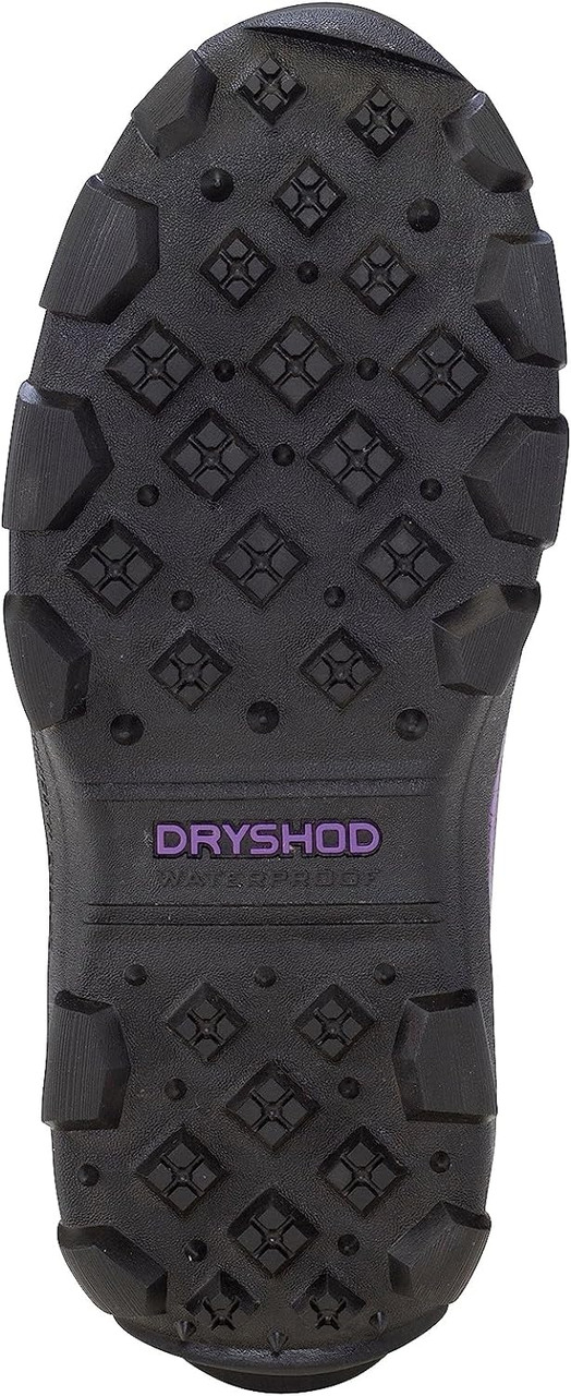 Dryshod Women's Arctic Storm Boot Hi Cut Black/Purple Size 8 ARS-WH-PP-8