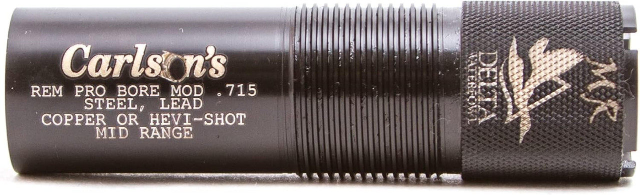 Carlson's Mid Range Steel Choke Tube for Remington Pro Bore 12 Gauge .715