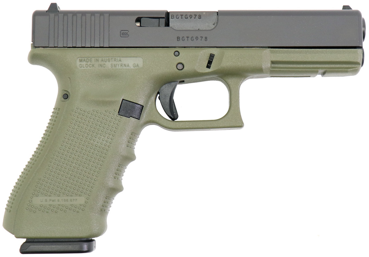 Glock 17 Gen4 NIB 9 MM PG1750203BFG Battle Green