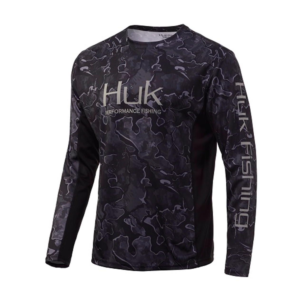 Huk Icon X Camo LS Shirt, Hannibal Bank, MD - H1200143-007-M