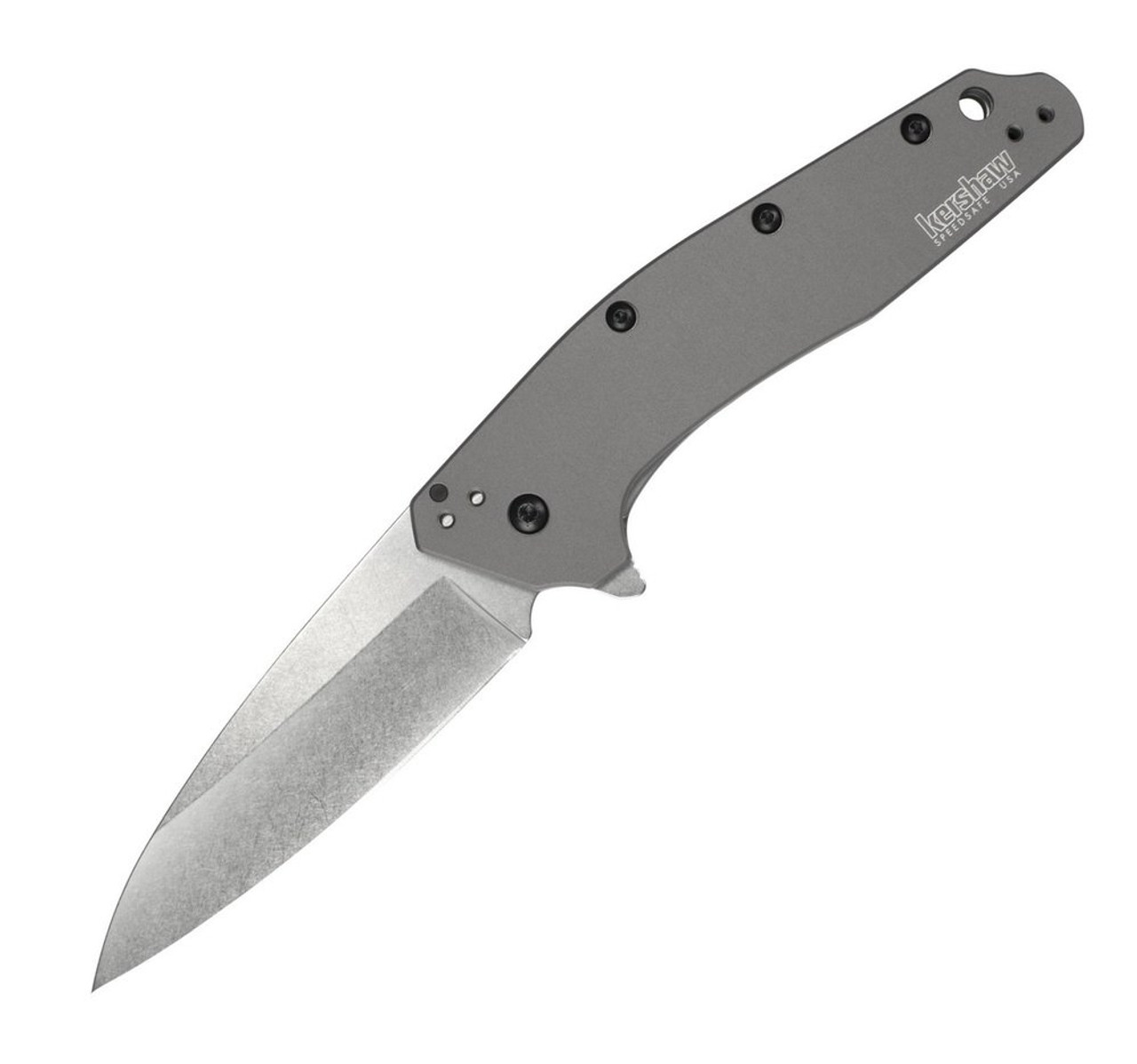 Kershaw Dividend Pocket Knife, Open Stonewash - 1812GRYX