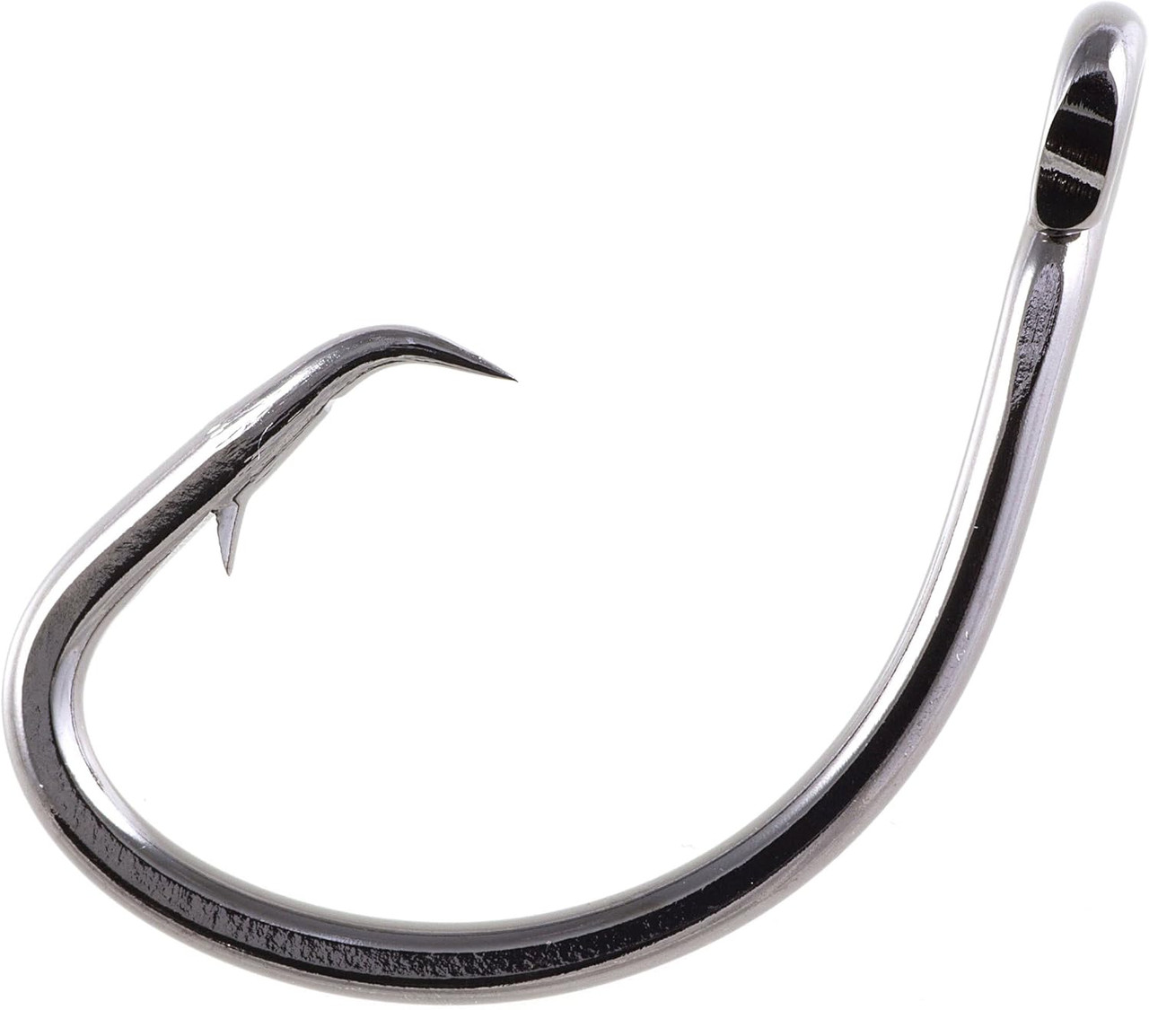 Owner Hooks Mutu Circle Hook Chrome Size 5/0 4 Pack 5163-151