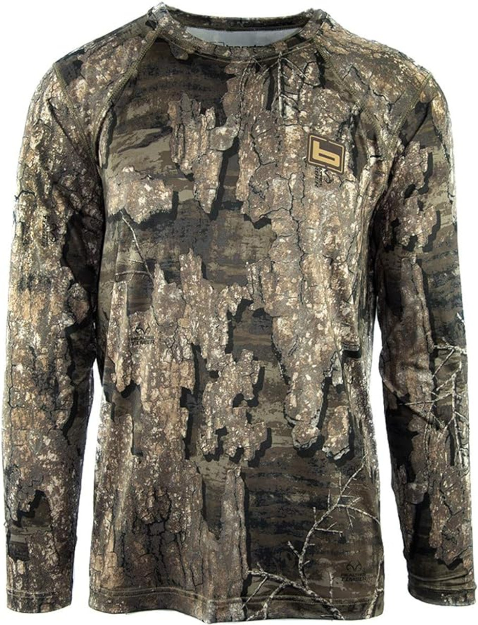 Banded Tech Stalker Mock Shirt Timber Camo Extra Large