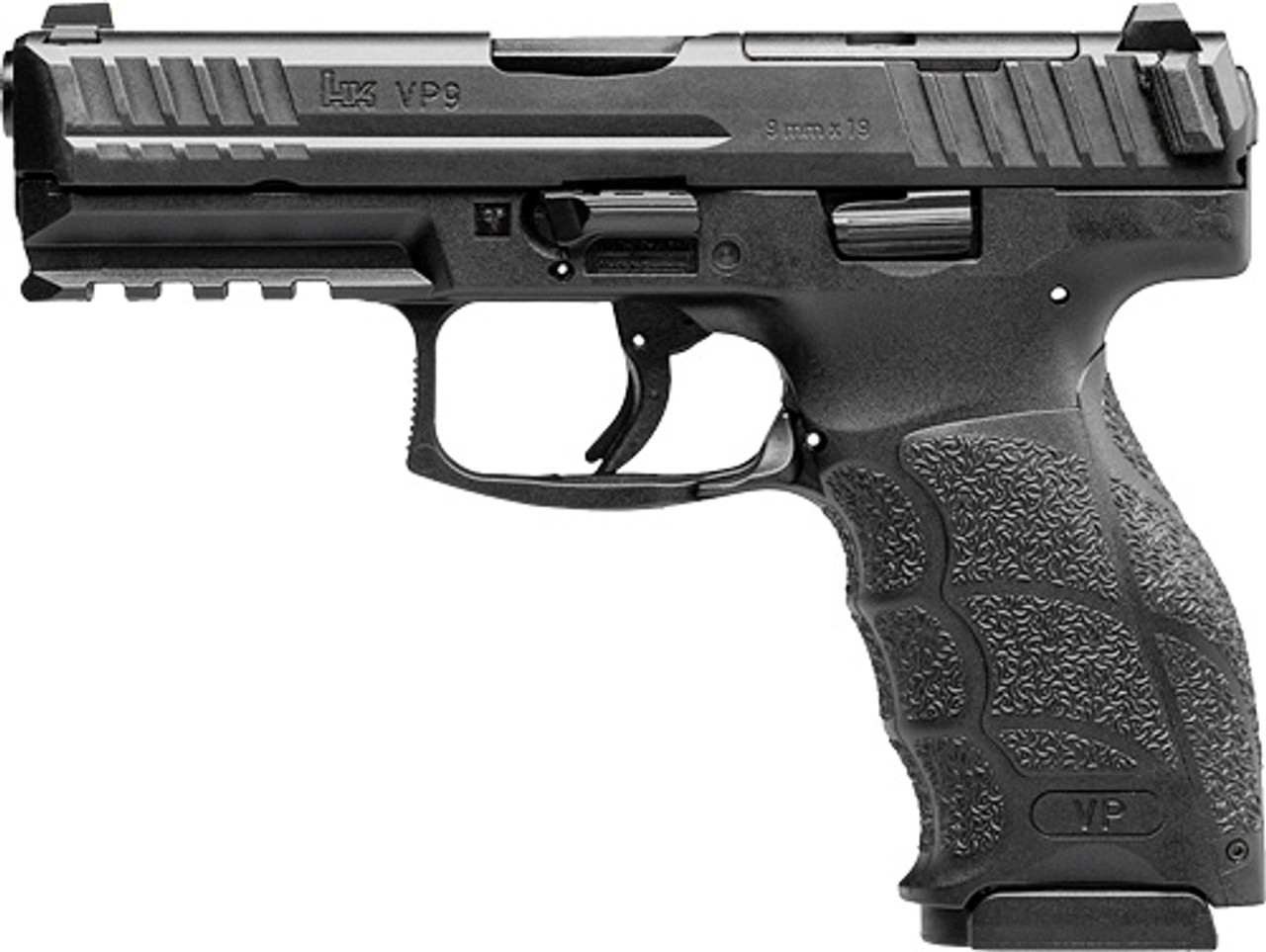 Heckler & Koch VP9 Optics Ready 9mm Luger 4.09" 10+1 Black Steel