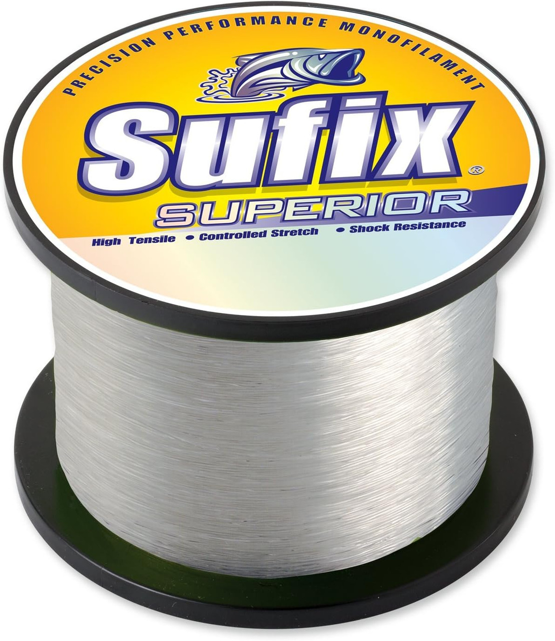 Sufix Superior Monofilament Line 8 LB 1720 YDS Clear 635-108 Sufix Superior Monofilament Line 8 LB 1720 YDS Clear 635-108