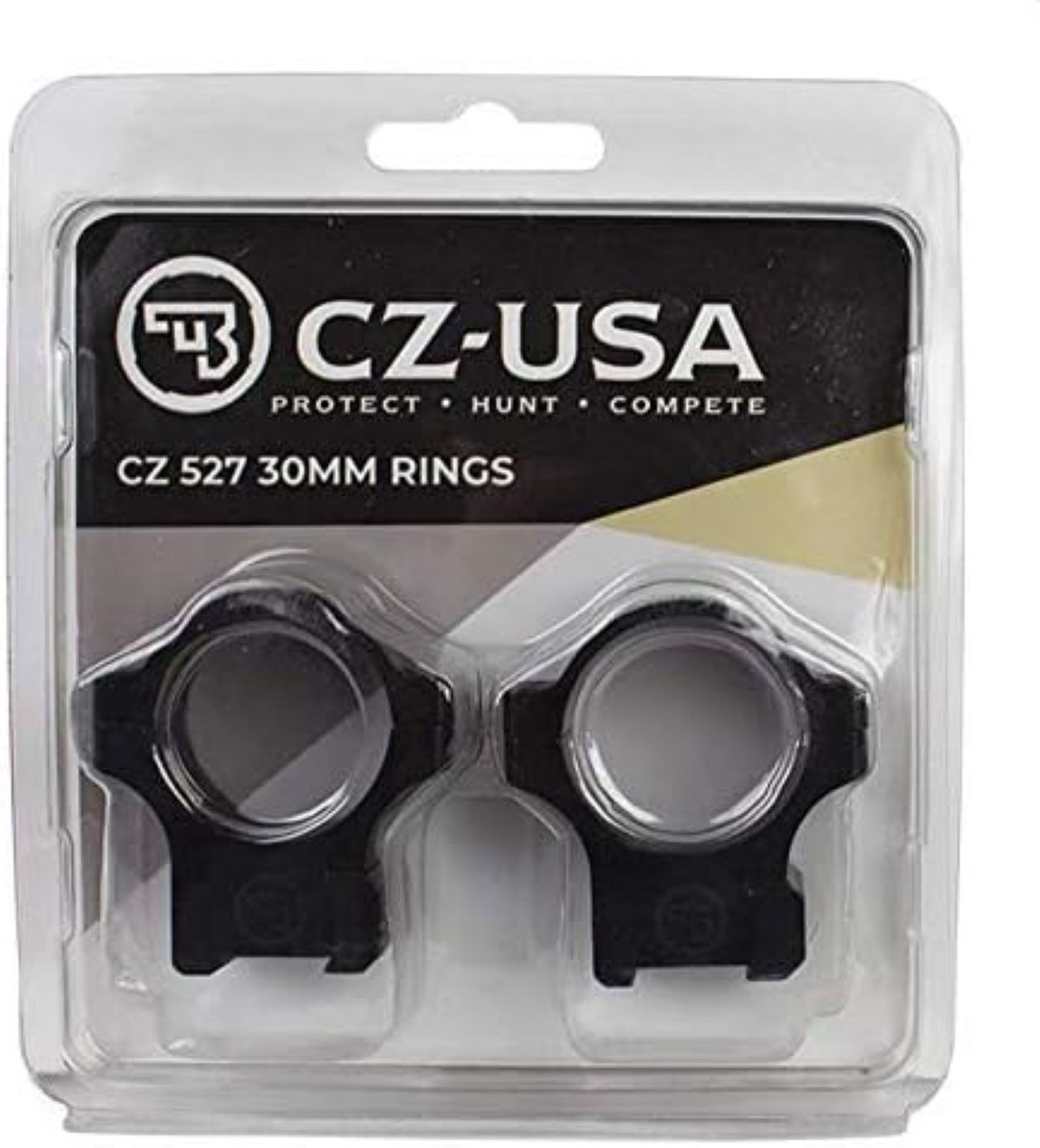 CZ 527 30mm Aluminum Rifle Scope Rings 16MM Dovetail 40089