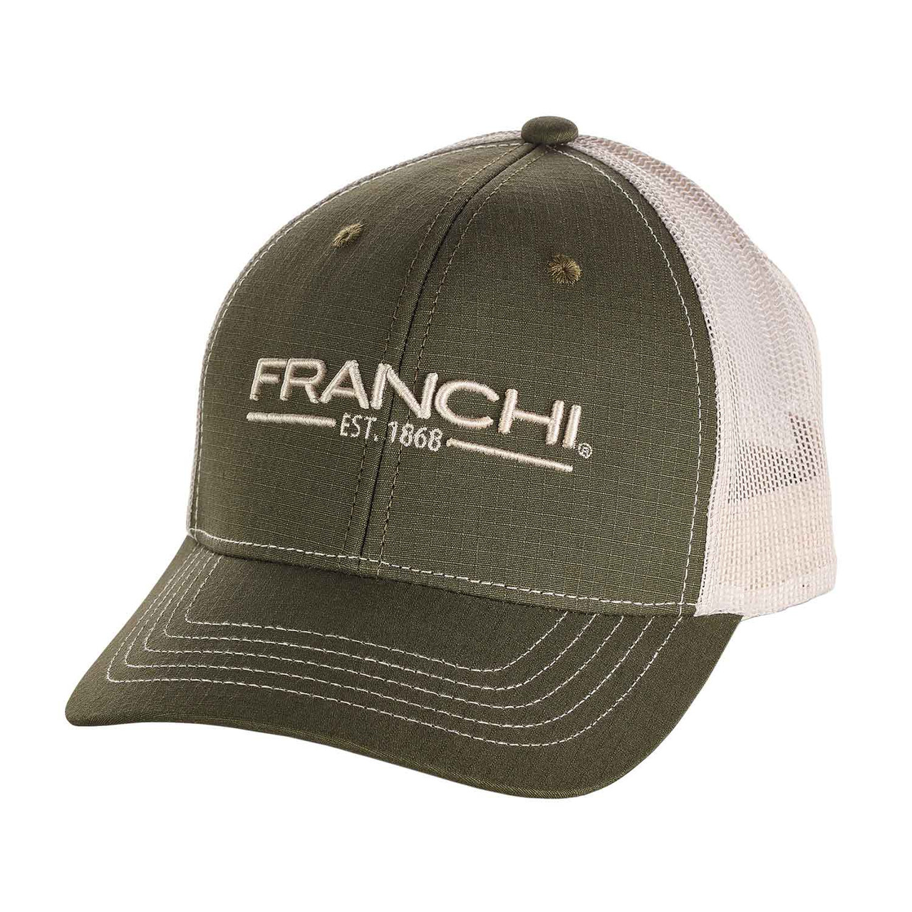 Franchi Logo Hat Cap OD Ripstop Mesh OSFM 91232