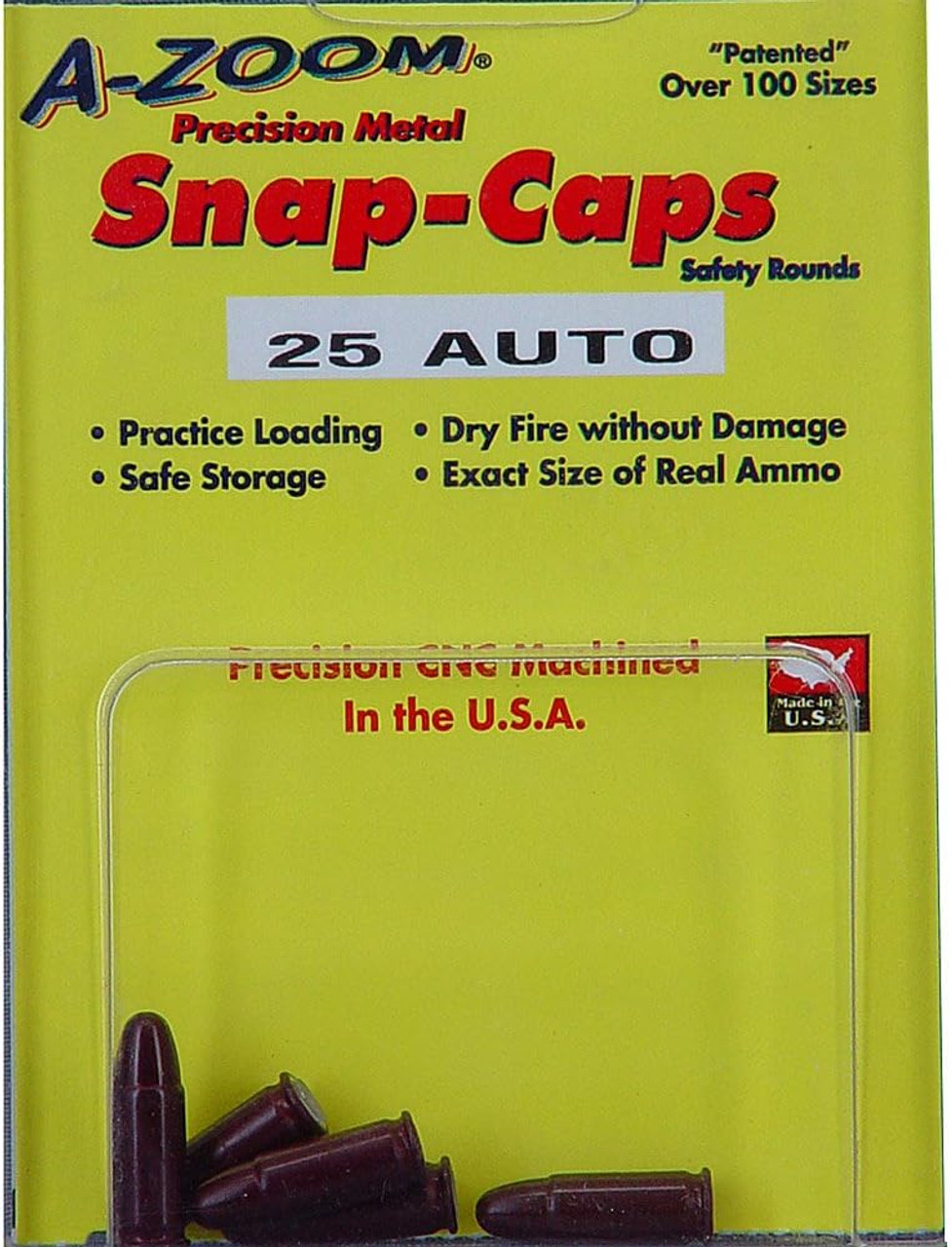 A-Zoom Precision Snap Caps 25 Auto 5 Pack 15152