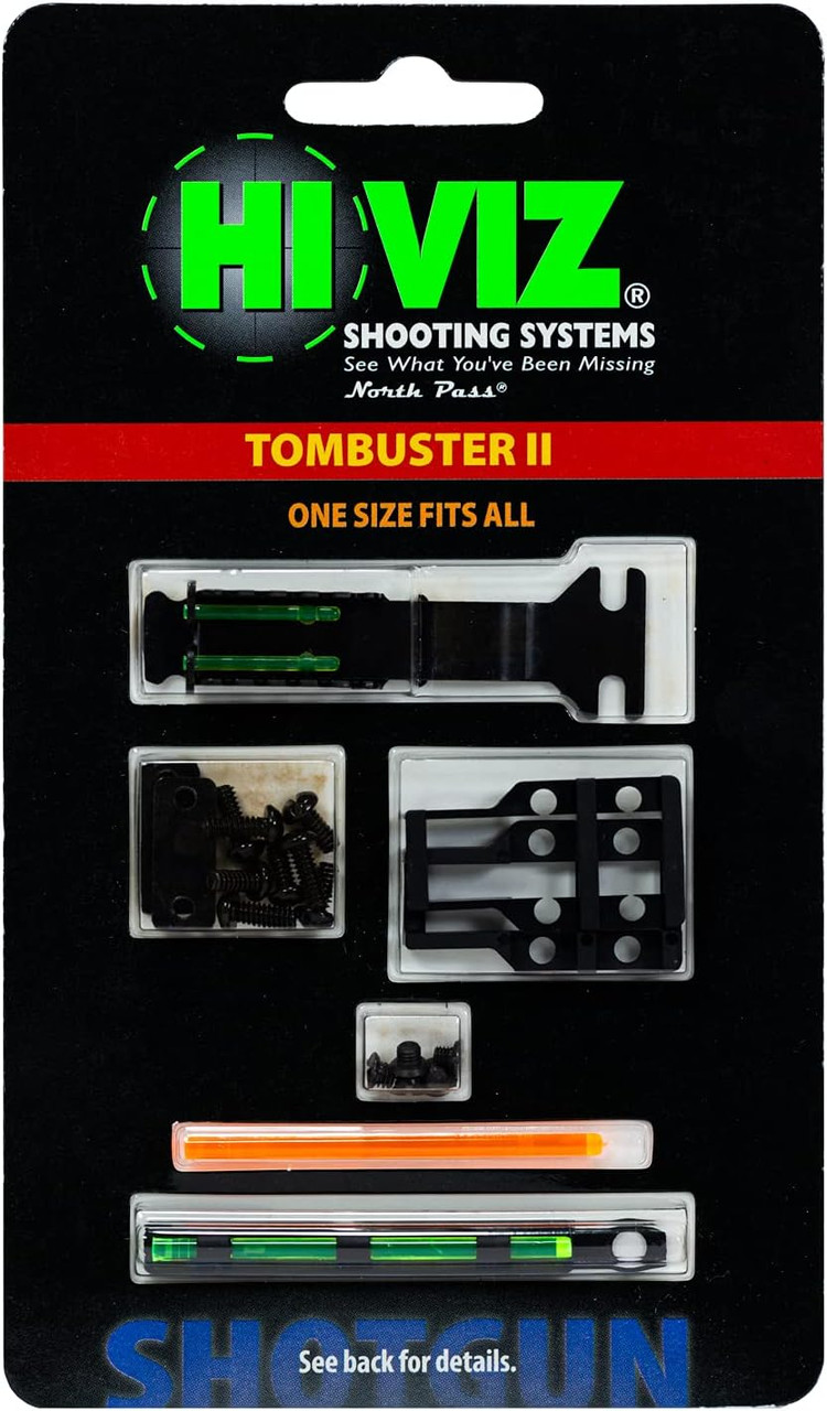 HiViz Tombuster II Fiber Optic Sight One Size Fits All