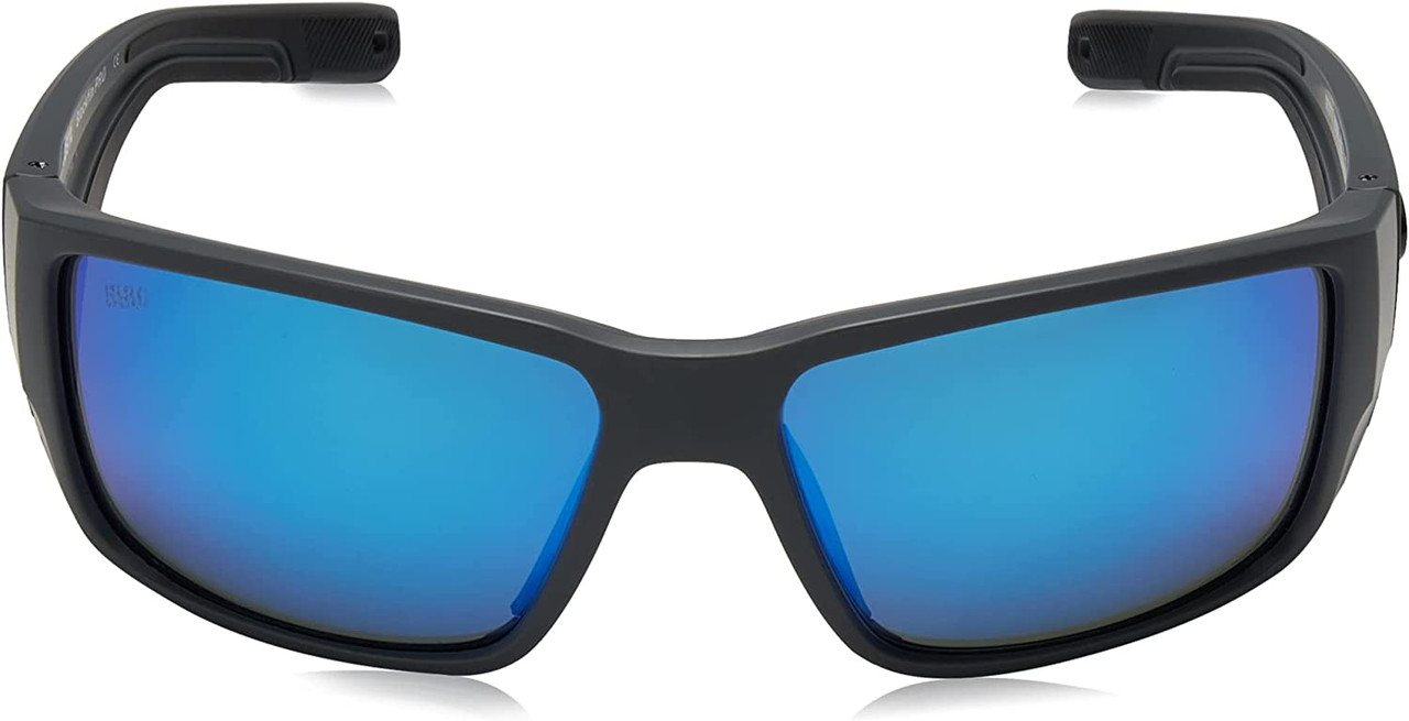 Costa Del Mar Blackfin Pro Sunglasses Gray Blue Mirror 580G