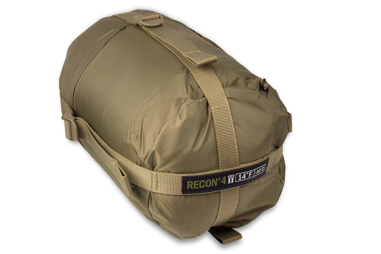 Elite Survival Systems Recon 4 Gen2 14 Degrees Sleeping Bag Coyote RECON4-T