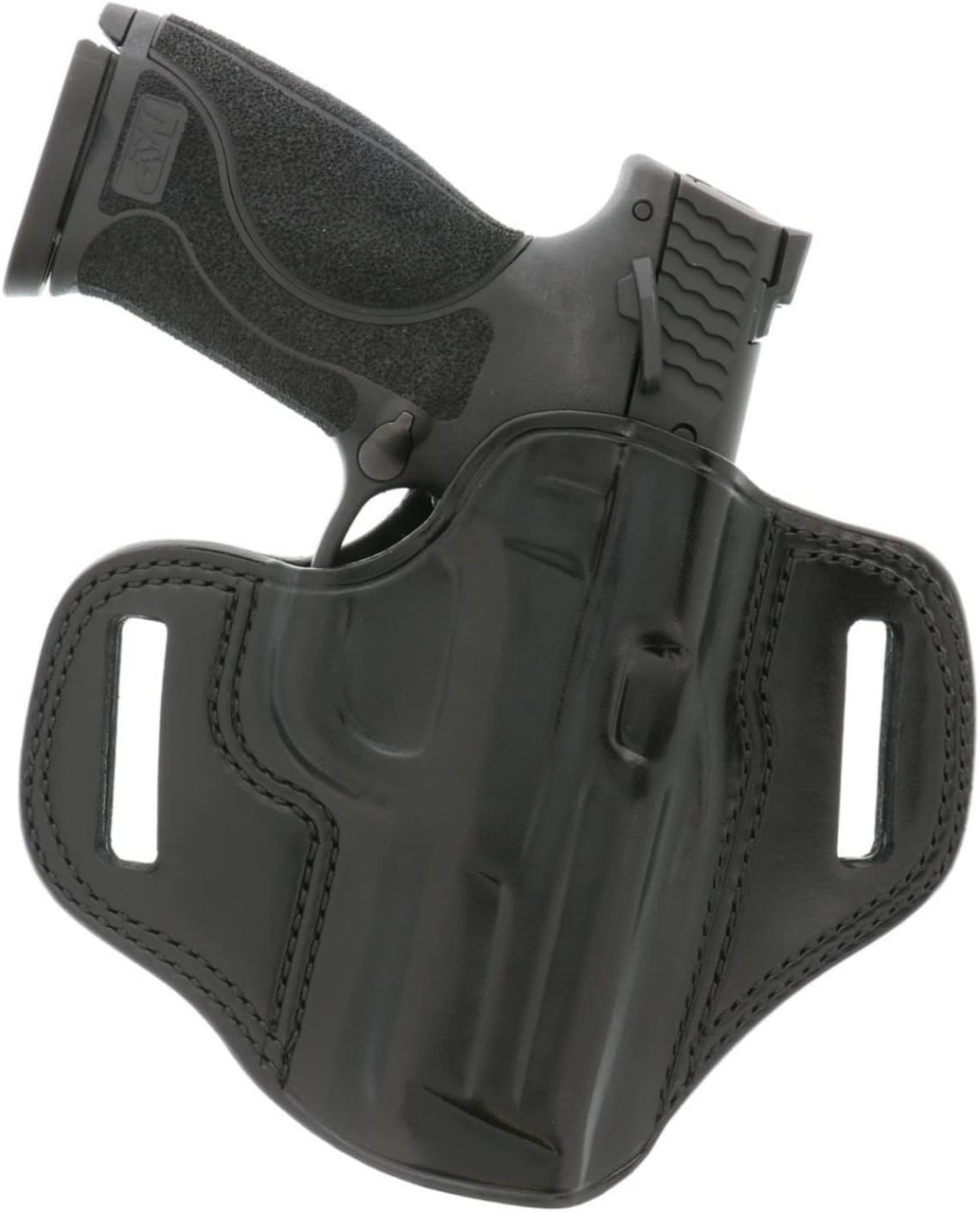 Galco Combat Master Belt Holster 5" 1911, Browning High Power BLK RH CM212B