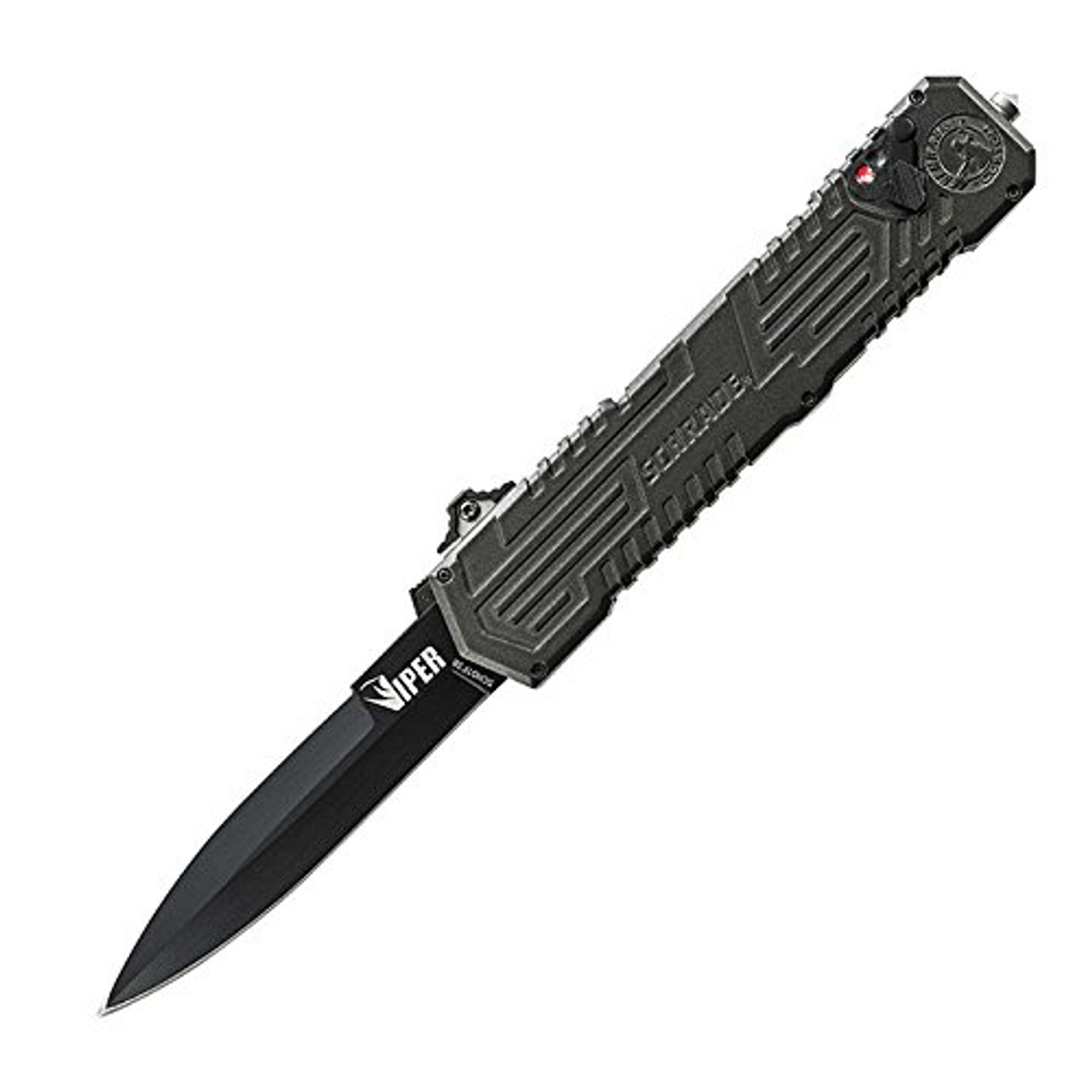 BTI Tools Schrade Viper Gen 3 OTF Assist Double Edge Black Blade - SCHOTF3B