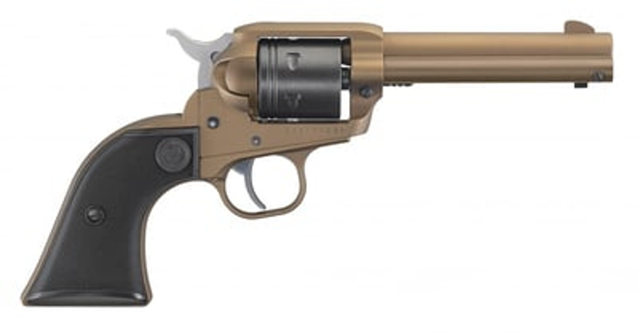 Ruger 2004 Wrangler Revolver 22 LR 4.62" BURNT BRONZE
