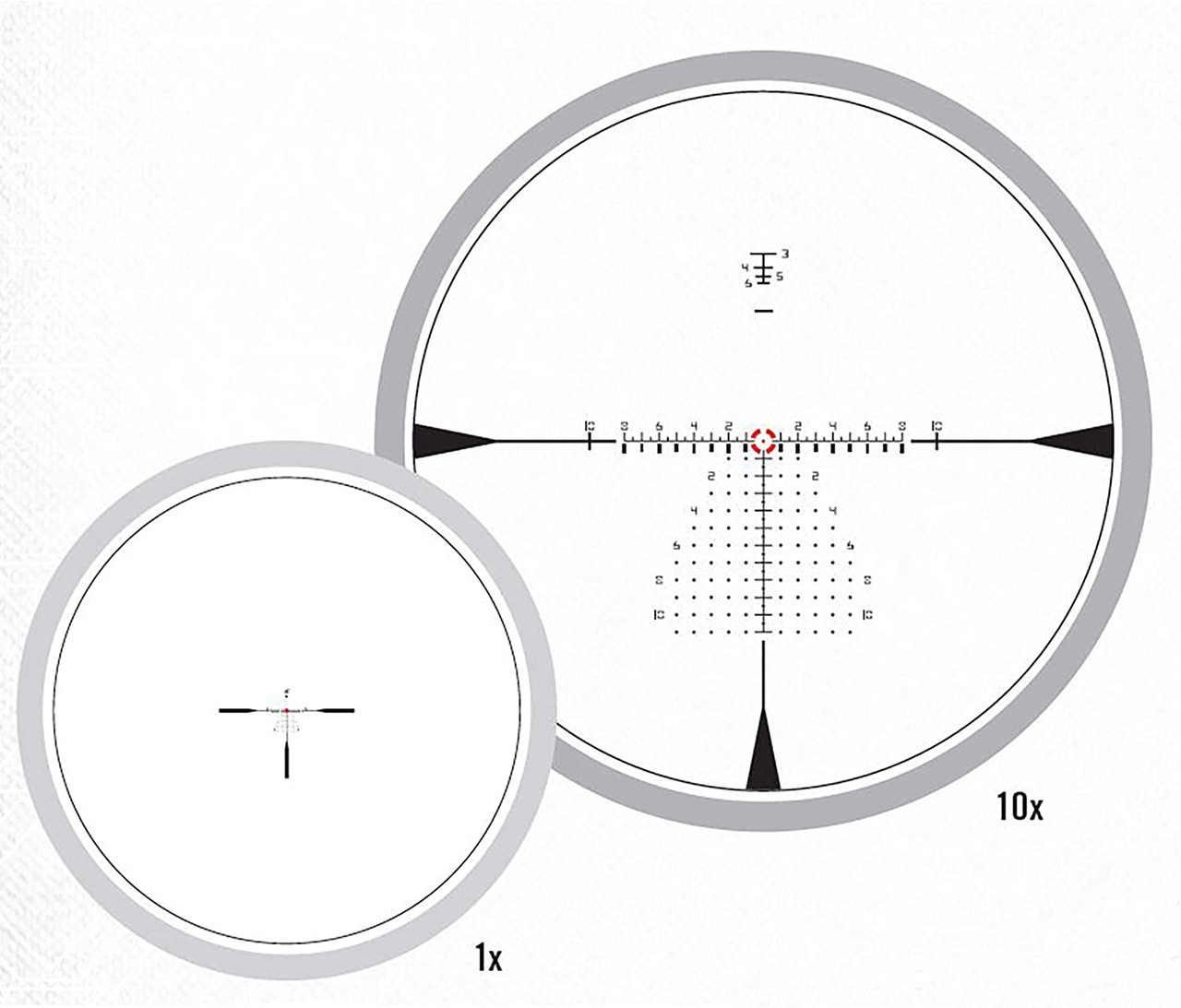 Vortex Optics Razor HD Gen III 1-10x24 FFP Rifle Scope, EBR9 Reticle, MRAD