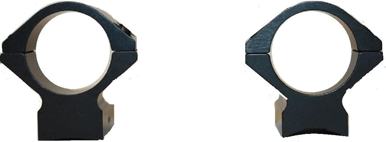 Talley 1" Scope Rings, Black, Low, Extended Front, Rem 700 - 93X700