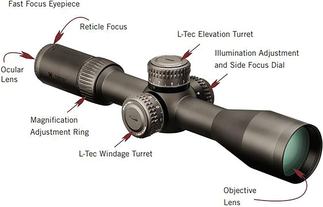 Vortex Razor HD Gen II 4.5-27x56 FFP Riflescope EBR-7C MRAD RZR-42708