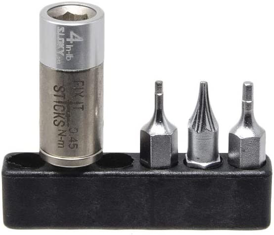 Fix It Sticks 4" lbs Torque Limiter 3 Bits For Nightforce Turret Screws