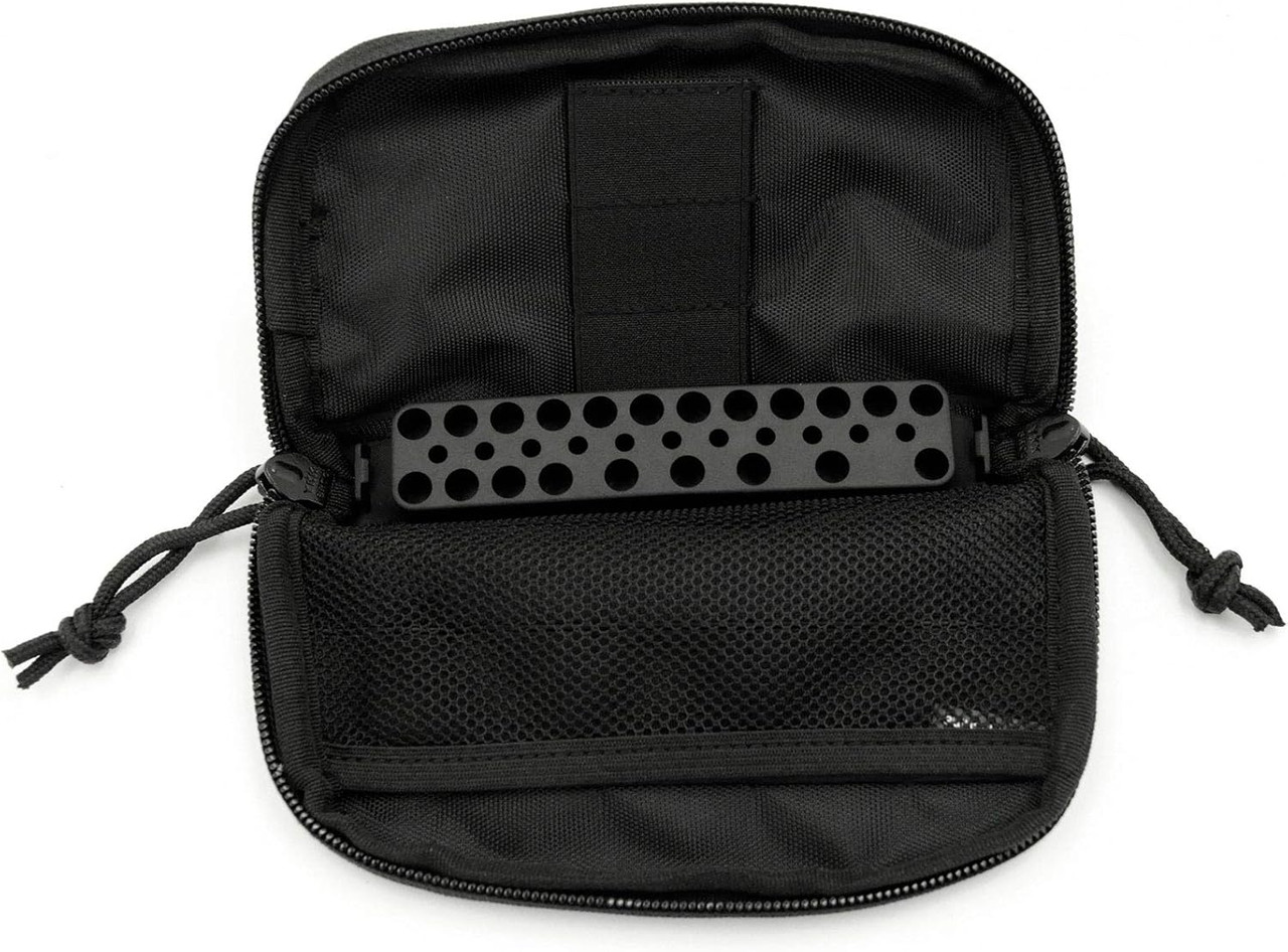 Fix It Sticks Compact Utility Deluxe Case To Organize Multi Tools - Black