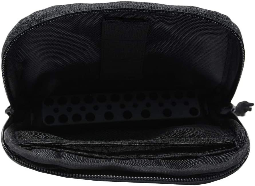 Fix It Sticks Compact Utility Deluxe Case To Organize Multi Tools - Black