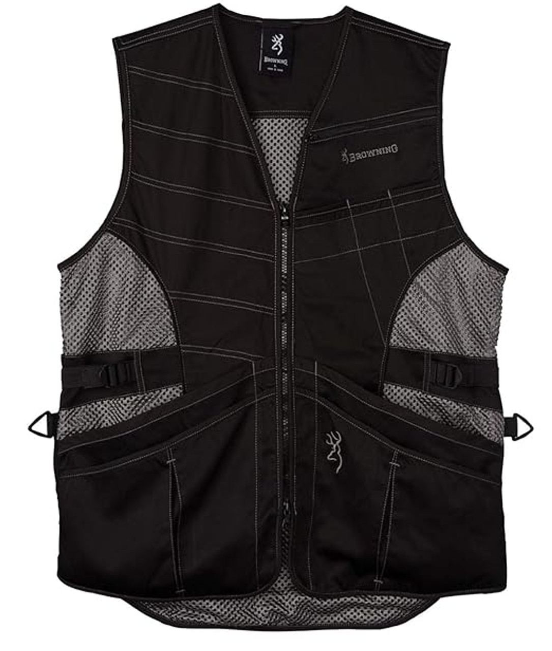 Browning Ace Shooting Vest Black/Black Right Hand Medium 3050459902 USED