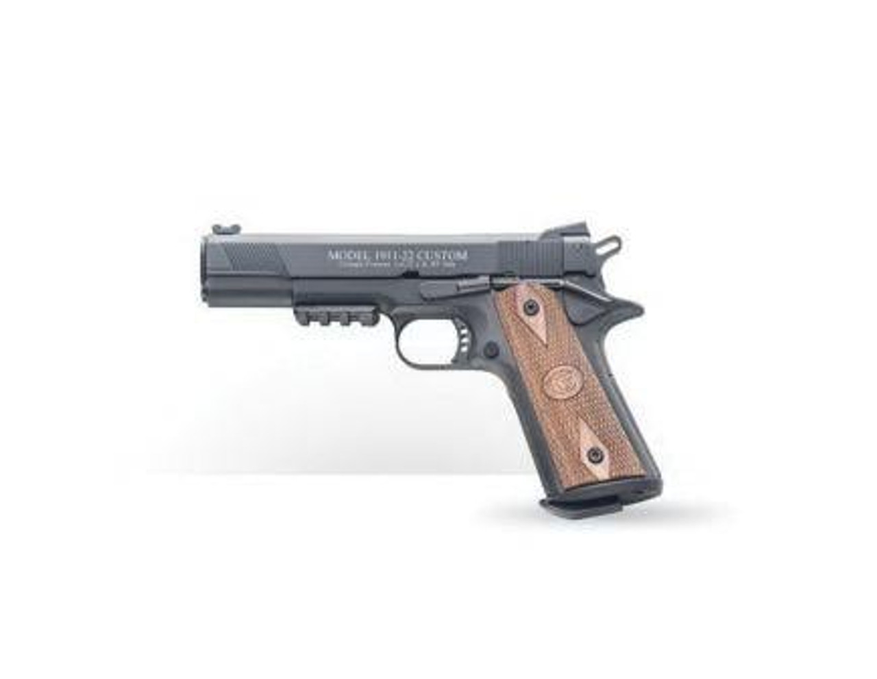 Chiappa Firearms 401101 1911-22 Custom 22LR 5" BBL 10+1 Blued Picatinny NIB