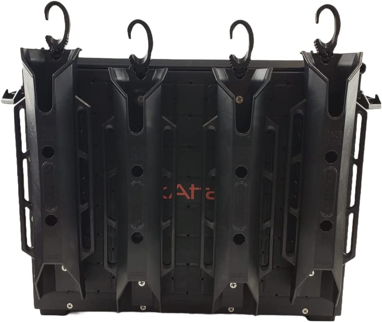 YakAttack BlackPro Kayak Crate 16"x16" Black Lid & 6 Hooks - BLP-PRO-16X16